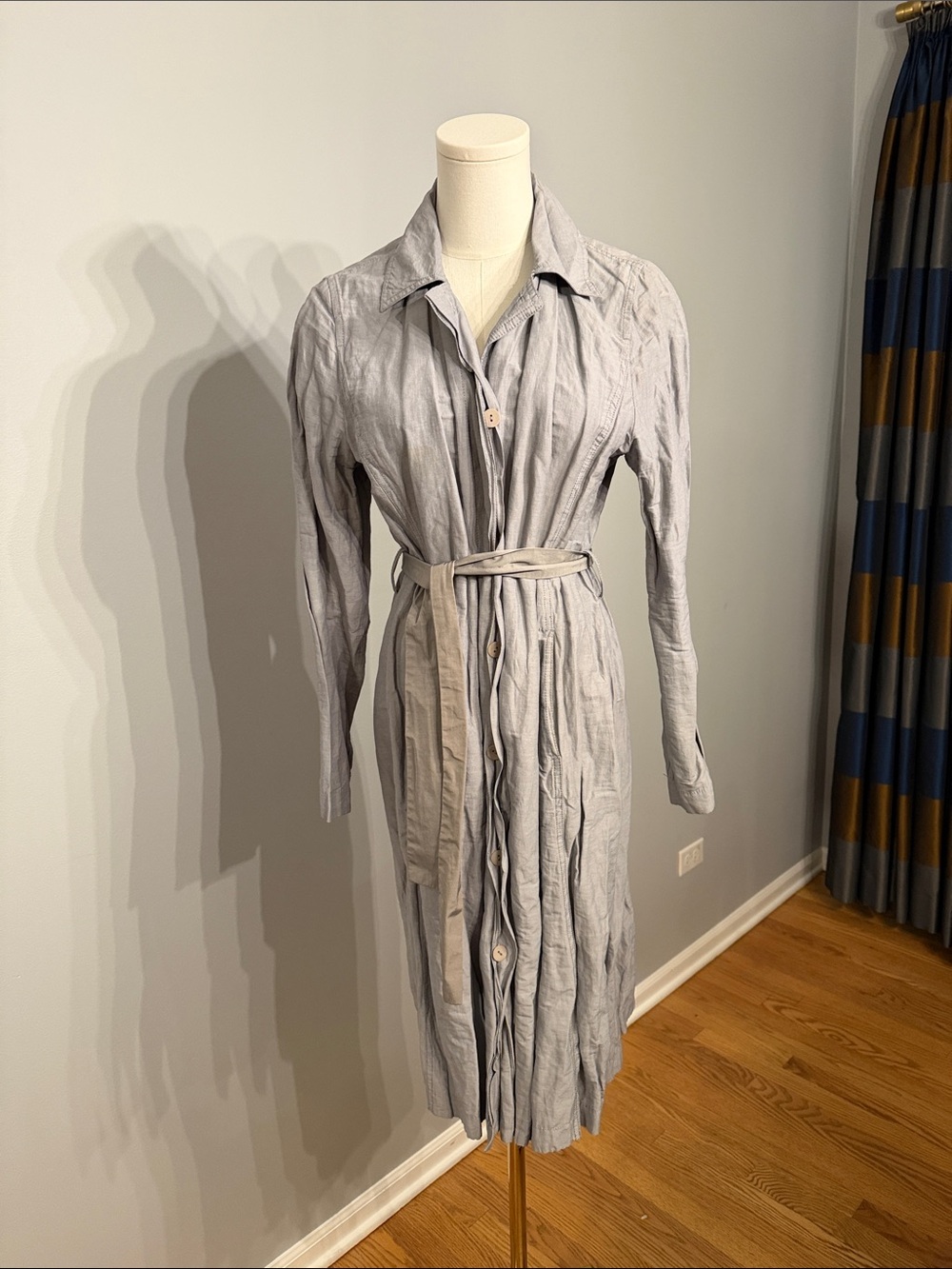 Eileen Fisher Light Gray Lightweight Jacket
